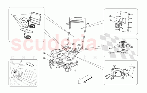 Part Diagram for Maserati 980139419