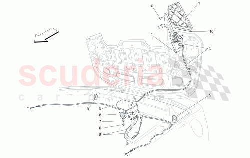 Part Diagram for Maserati 14418924