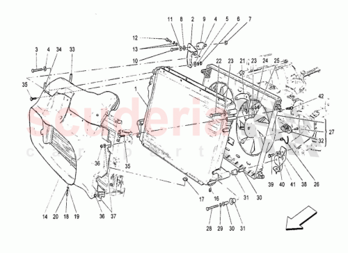 Part Diagram for Maserati 220979