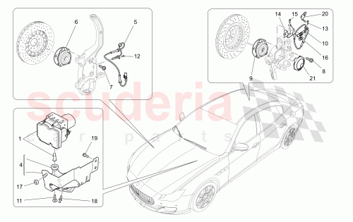Part Diagram for Maserati 670035289