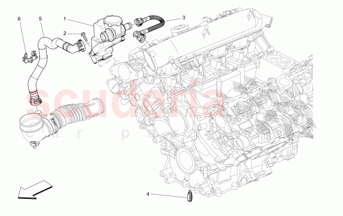 Part Diagram for Maserati 299742