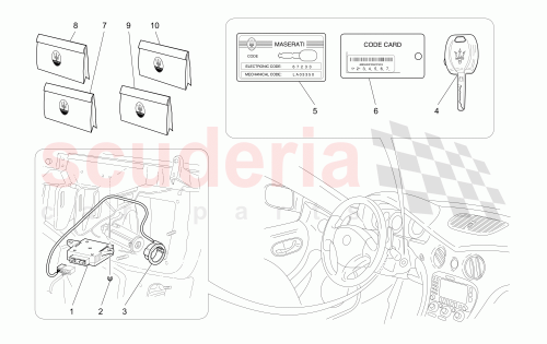Part Diagram for Maserati 60673131