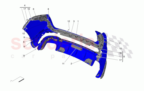 Part Diagram for Maserati 670200486