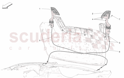 Part Diagram for Maserati 670279339
