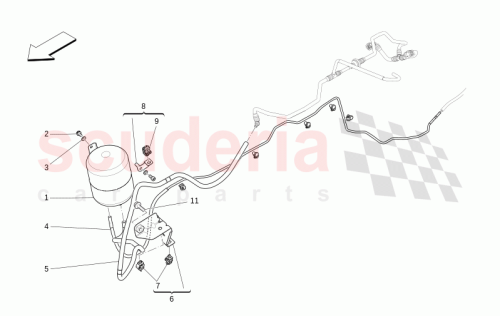 Part Diagram for Maserati 670175154