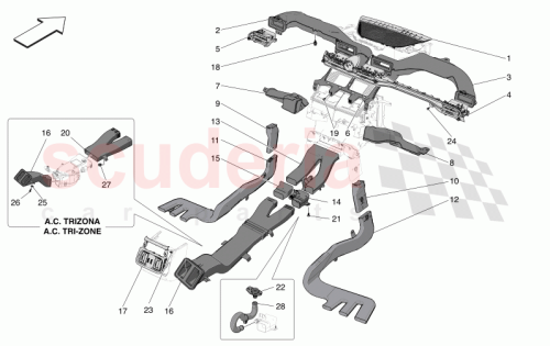 Part Diagram for Maserati 670167278