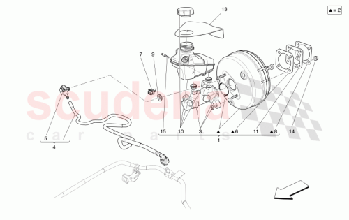 Part Diagram for Maserati 673005990