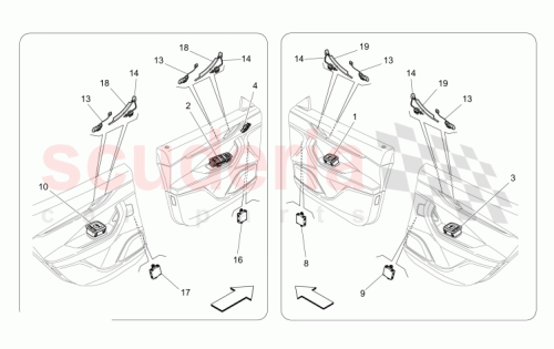 Part Diagram for Maserati 670087554