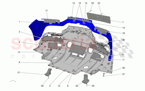 Part Diagram for Maserati 670313358