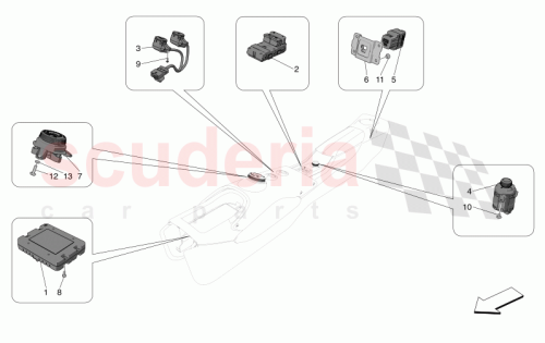 Part Diagram for Maserati 670172087