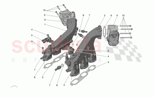 Part Diagram for Maserati 670054056