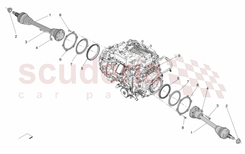 Part Diagram for Maserati 673011617