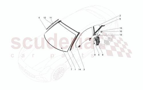 Part Diagram for Maserati 670158549