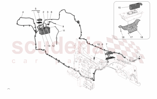 Part Diagram for Maserati 675002323