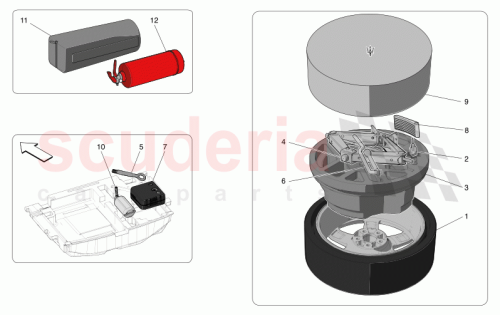 Part Diagram for Maserati 670160959
