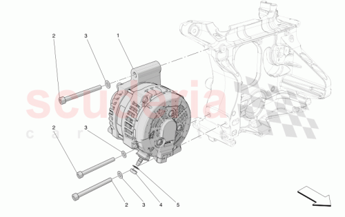 Part Diagram for Maserati 675001423