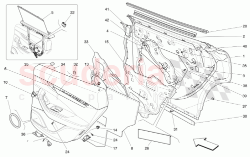Part Diagram for Maserati 670151197