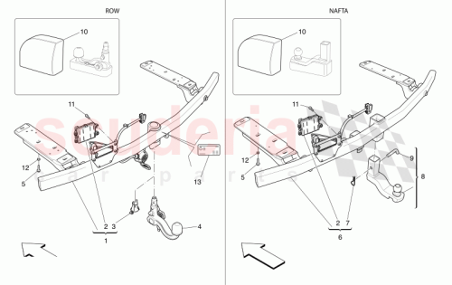 Part Diagram for Maserati 670102912