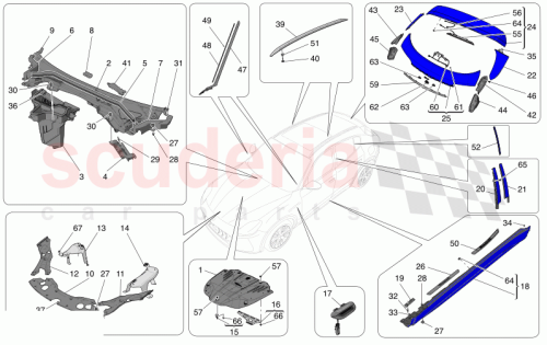 Part Diagram for Maserati 670269697