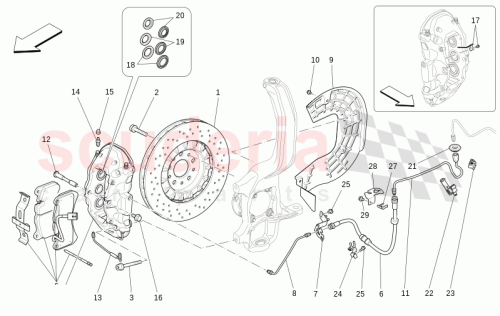 Part Diagram for Maserati 670217883