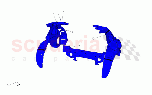 Part Diagram for Maserati 673014191