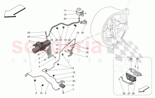 Part Diagram for Maserati 670173235