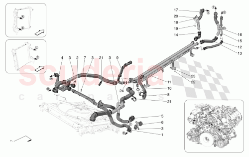 Part Diagram for Maserati 670157050