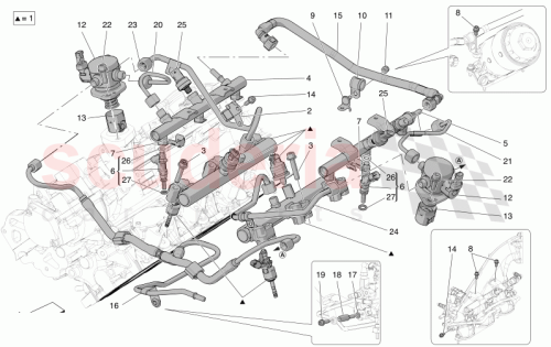 Part Diagram for Maserati 675001413