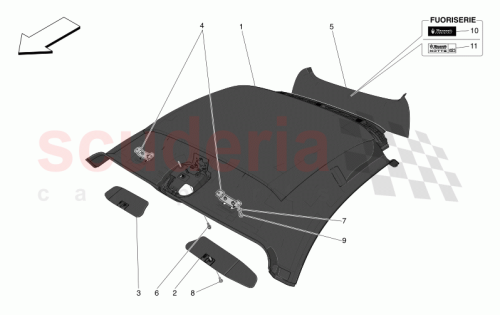 Part Diagram for Maserati 670212278