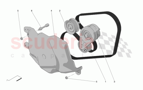 Part Diagram for Maserati 670154525