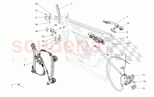 Part Diagram for Maserati 670118929