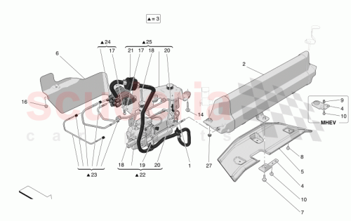 Part Diagram for Maserati 670177218