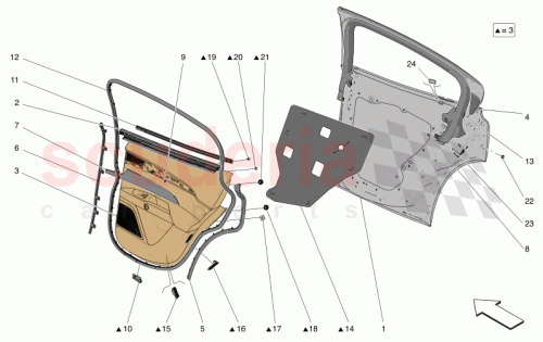 Part Diagram for Maserati 670166967
