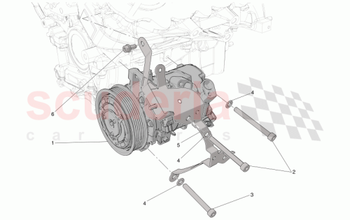 Part Diagram for Maserati 675001420