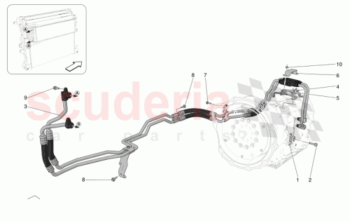 Part Diagram for Maserati 675001055