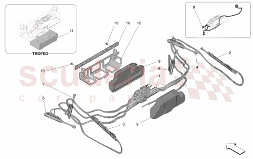 Part Diagram for Maserati 673012884
