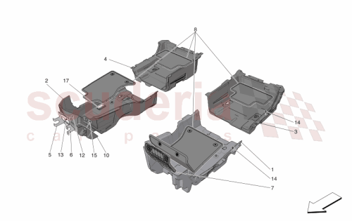 Part Diagram for Maserati 670167848