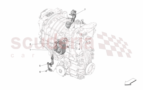 Part Diagram for Maserati 673011591