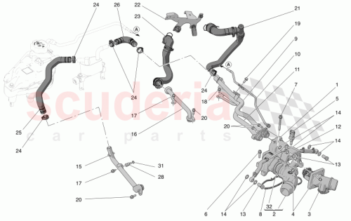 Part Diagram for Maserati 670050241