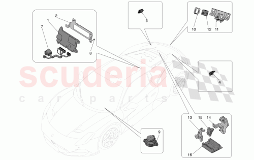 Part Diagram for Maserati 670205408