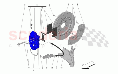 Part Diagram for Maserati 670312356