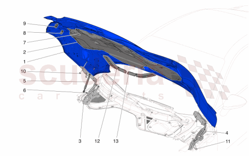 Part Diagram for Maserati 670296529