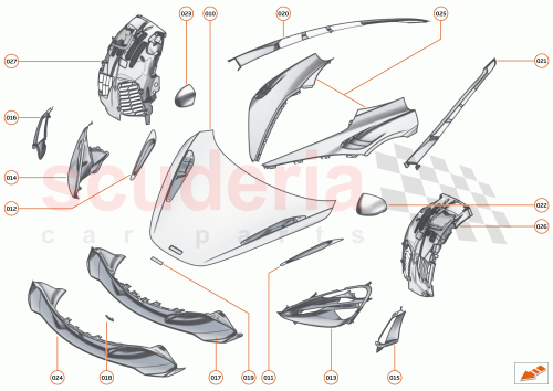 Part Diagram for McLaren 14AC137RP