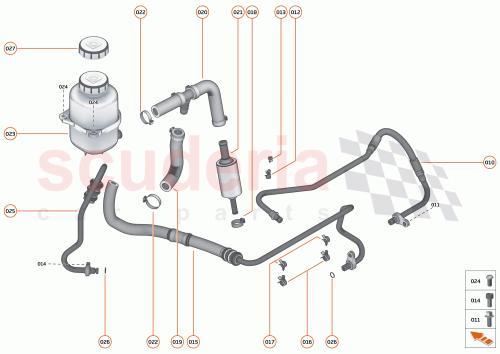 Part Diagram for McLaren 16DA028CP