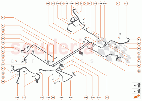 Part Diagram for McLaren 00RB191