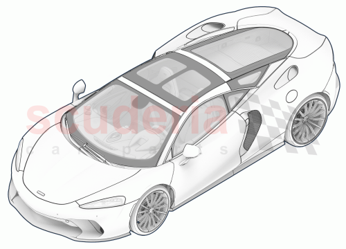 Part Diagram for McLaren 11P0246CP