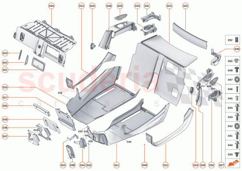 Part Diagram for McLaren 16NB694CP