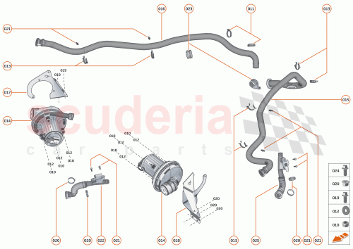 Part Diagram for McLaren 15FA100CP