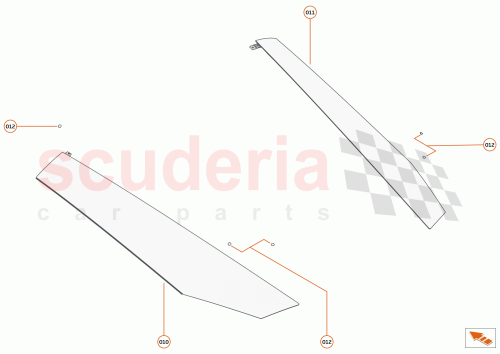 Part Diagram for McLaren 14AA040RP
