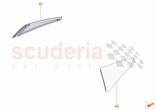 Part Diagram for McLaren 14AA035RP